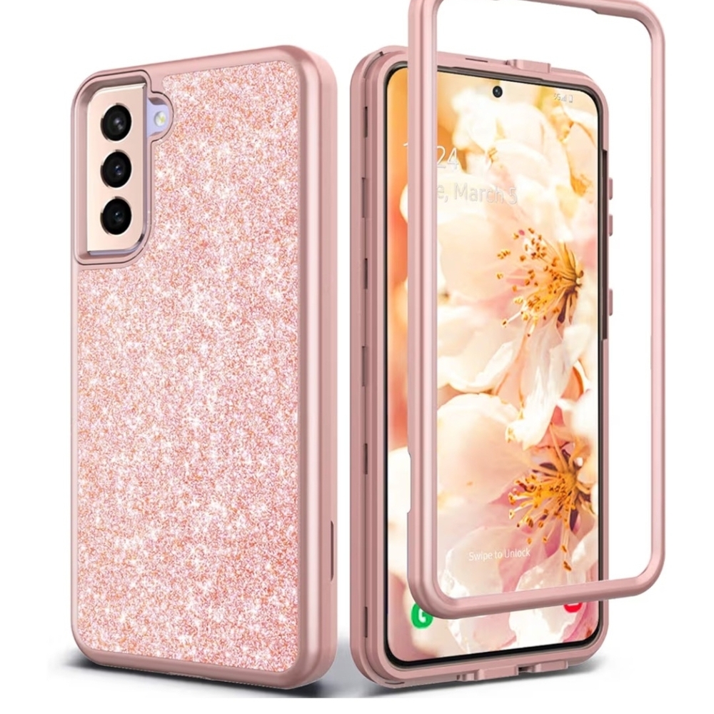 Pink Full Protective Case for Samsung Galaxy S21 6.2 inch